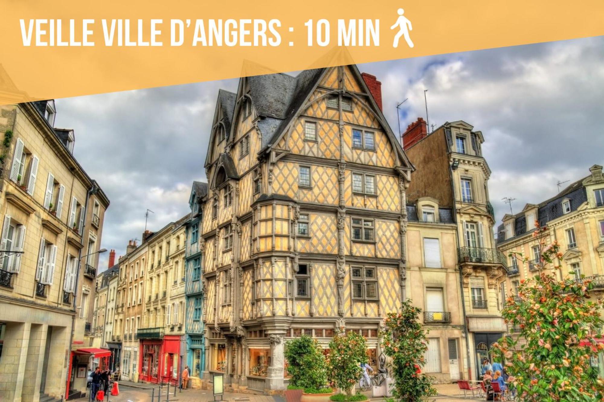 Appartement Coeur De Ville Анже Экстерьер фото